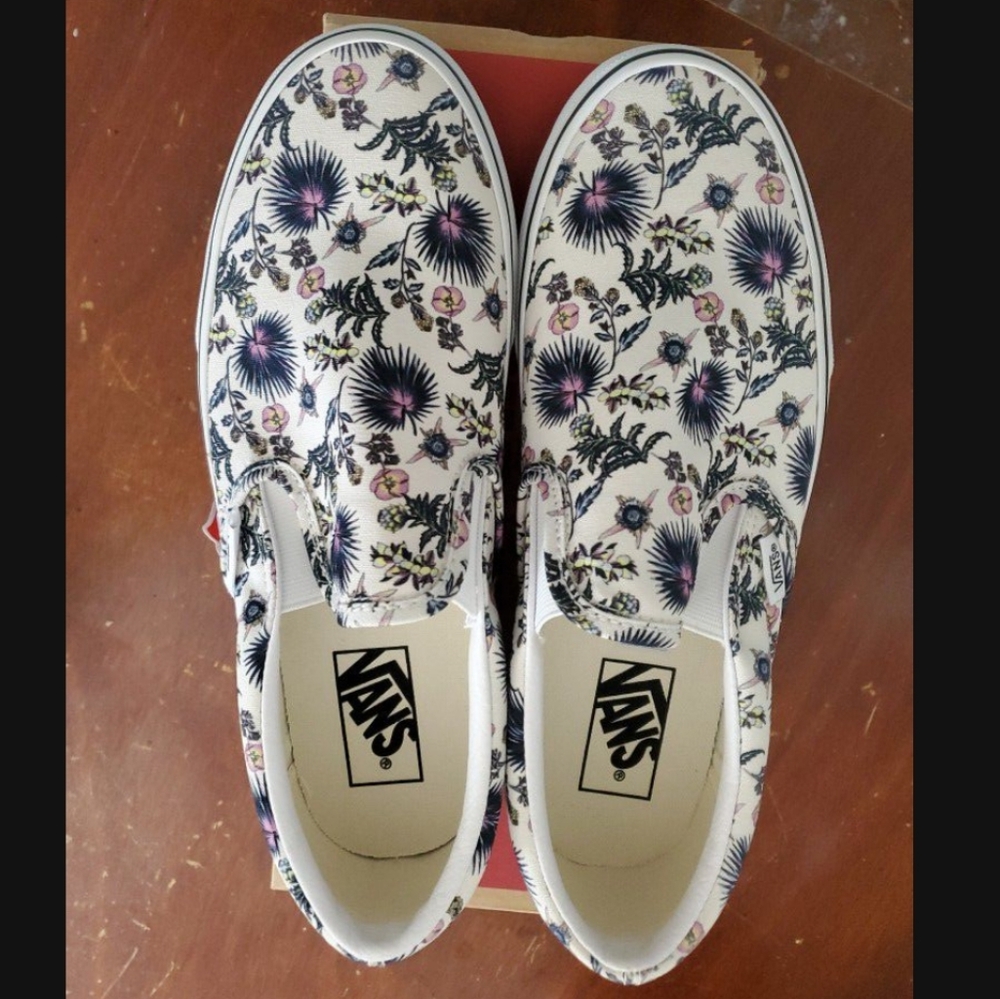 Floral Vans